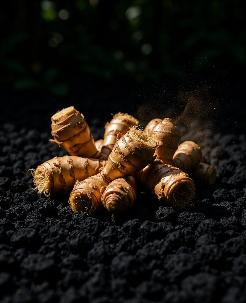 Raw Indonesian botanicals